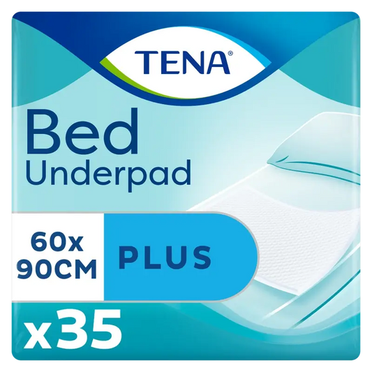 Tena Bed Protector Bed Plus 60 X 90, 35 Units