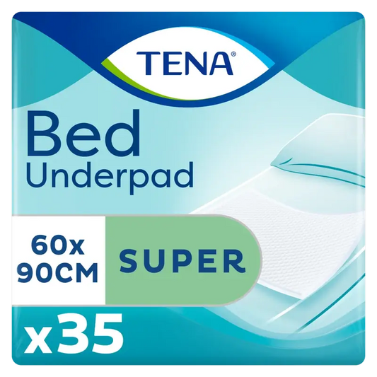 Tena Bed Protector Bed Super 60 X 90, 35 Units