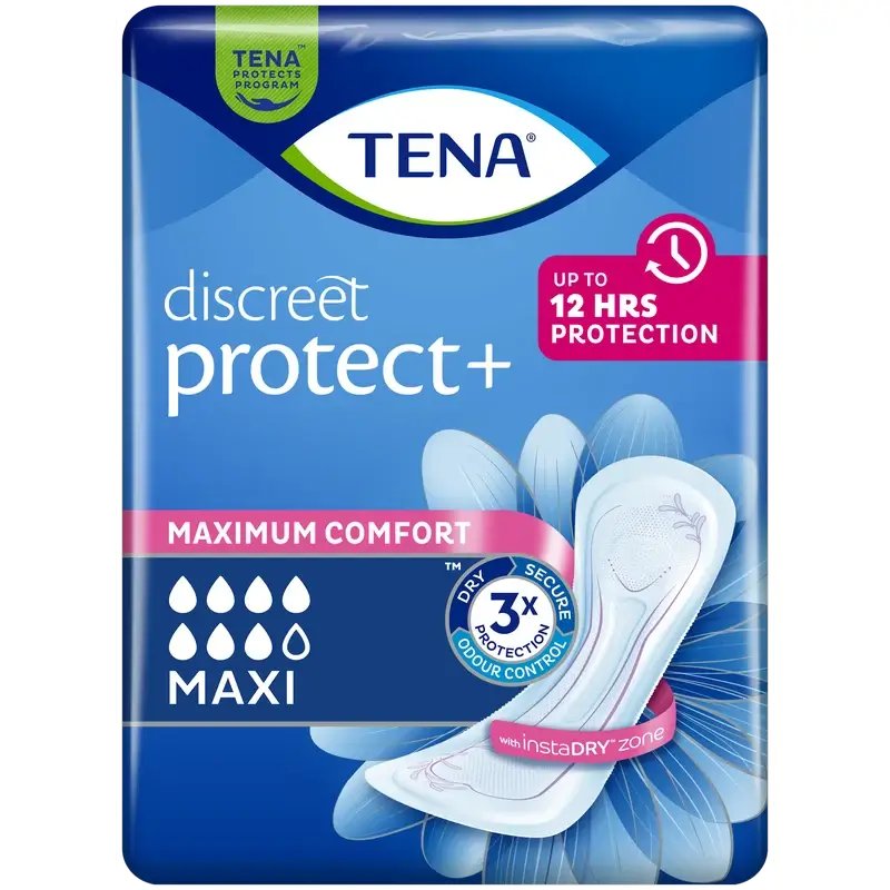 Tena Lady Compresas Maxi, 12 Units