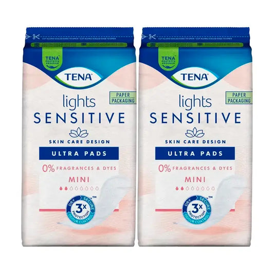 TENA Lights sensitive Mini Ultra 2 X 20 pieces - menopause recommended