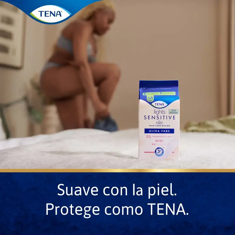 Tena Lights Sensitive Mini Ultra, 20 Units