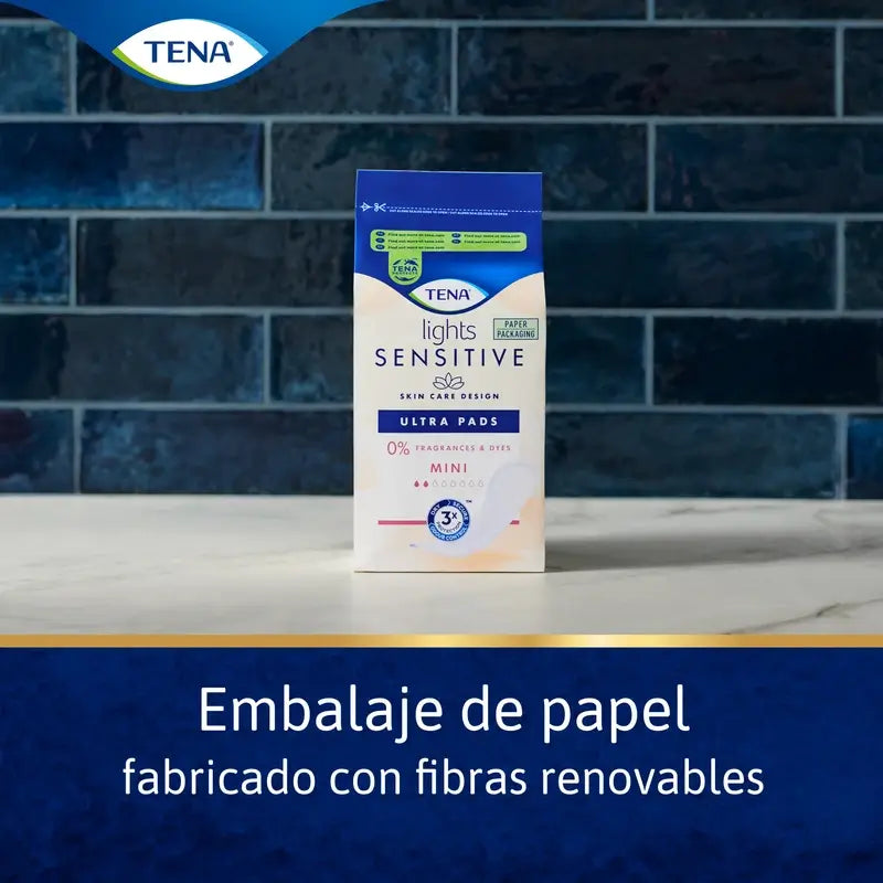 Tena Lights Sensitive Mini Ultra, 20 Units