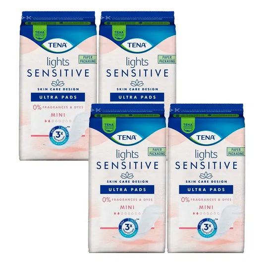 TENA Lights sensitive Mini Ultra 4 X 20 pieces - menopause recommended