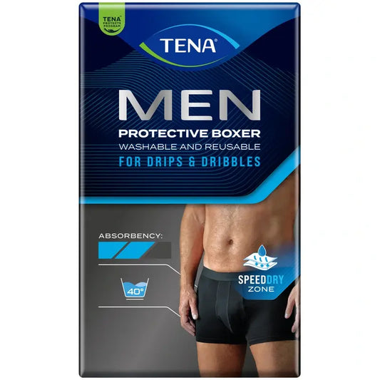 Tena Men Washable Boxer Black L , 1 pc.