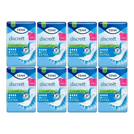 TENA Pack Discreet Extra Id, 8 X 20 pcs.