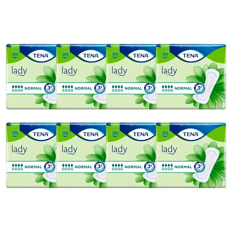 TENA Lady Normal Pack, 8 X 24 Units