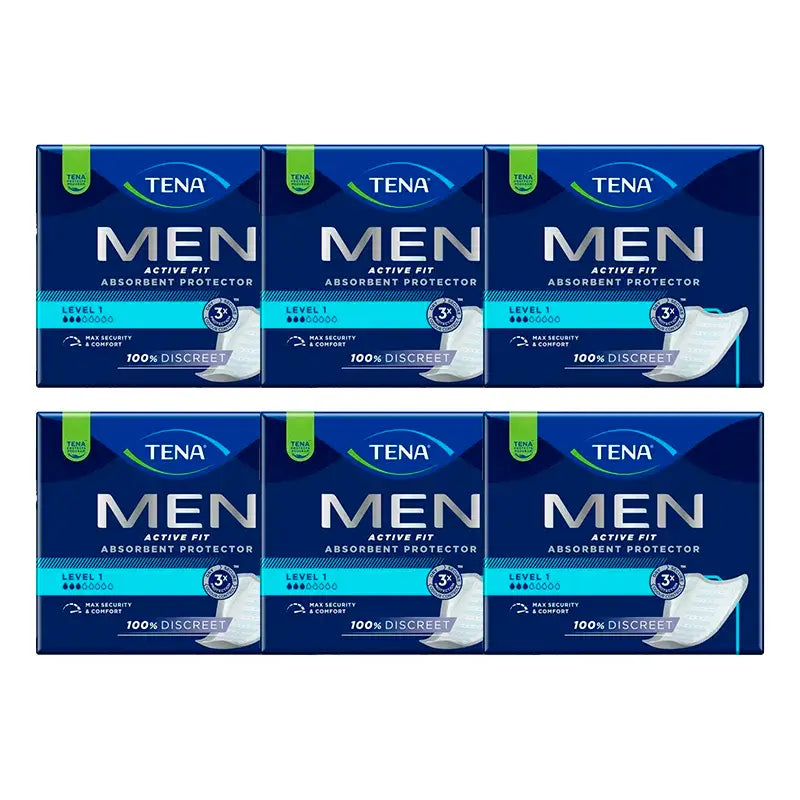 TENA Pack Men Level 1, 6 X 24 Units