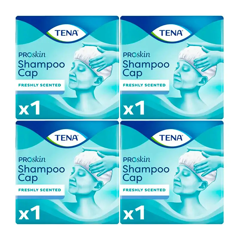 TENA ProSkin Shampoo Cap 4 x 1 piece - 1 MONTH