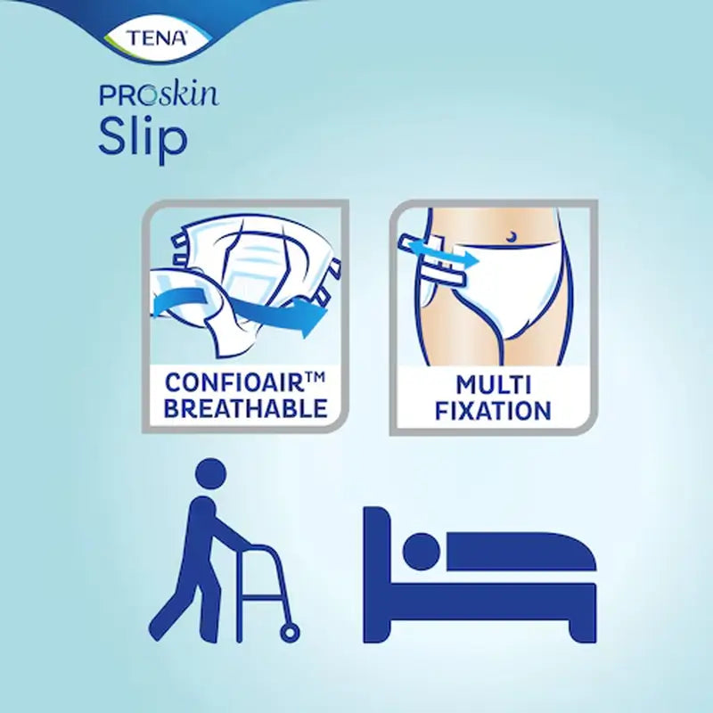 Tena Proskin Elastic Slip Large Super Night , 80 units