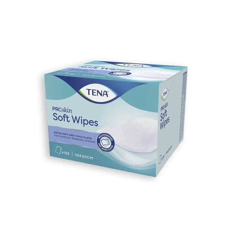 Tena Proskin Dry Towelette, 135 pieces