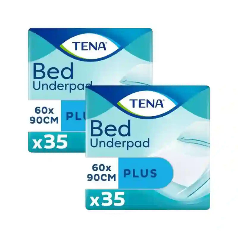 Tena Bed Protector Bed Plus 60 X 90, 2X35 Units