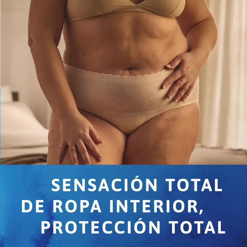 Tena Silhouette Cream Plus High Waist Size M, 9 Units