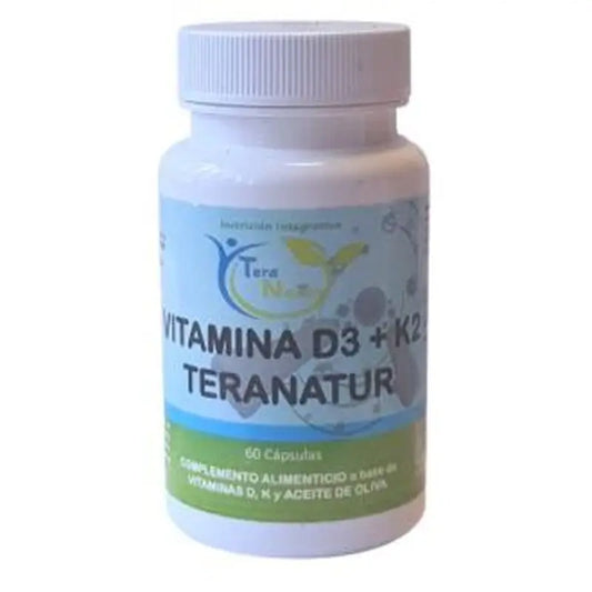 Teranatur Vitamin D3+K2 60 Capsules