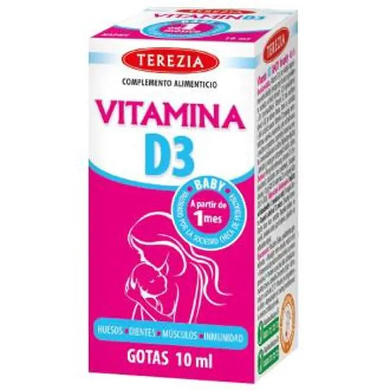 Terezia Vitamin D3 Drops 10Ml.