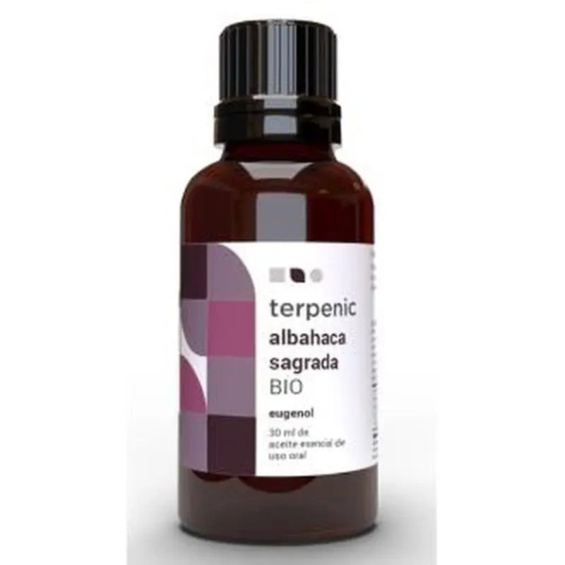 Terpenic Holy Basil Essential Oil Bio 30Ml.