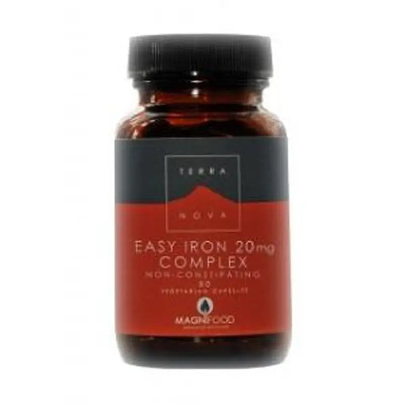 Terranova Iron Bisglycinate 20Mg. 100V Capsules