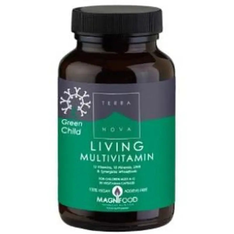 Terranova Children's Live Multivitamin 100 Capsules