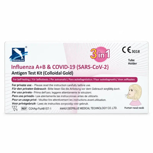 SARS-CoV-2 and Influenza A/B Duo-Antigen Test, 1 Unit