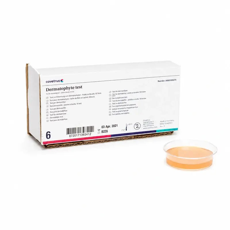 Test Dermatophyte 6U Petri dish Covetrus