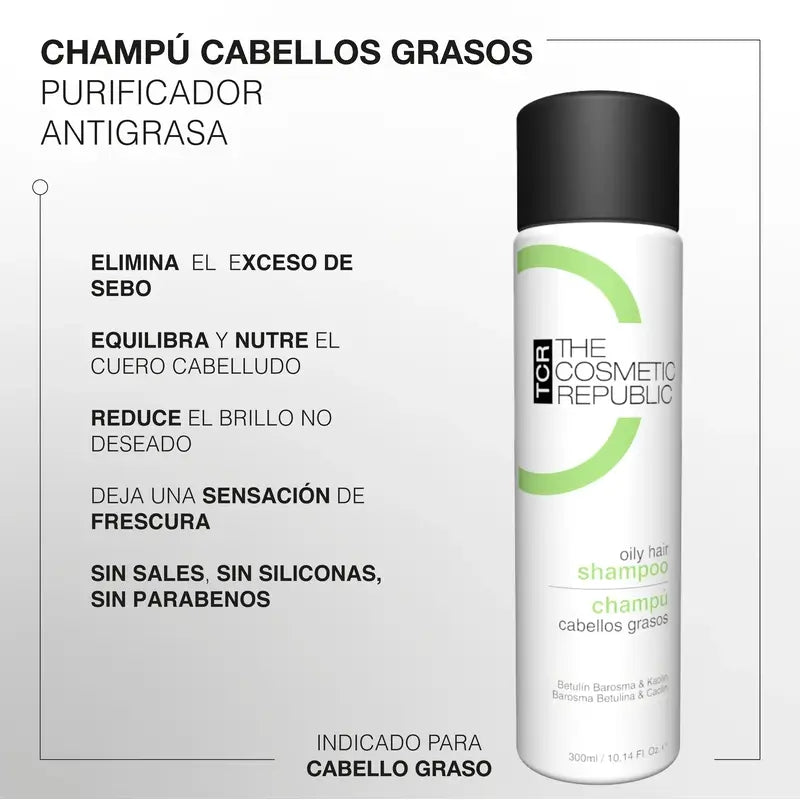 The Cosmetic Republic Oily Hair Shampoo, 300 ml