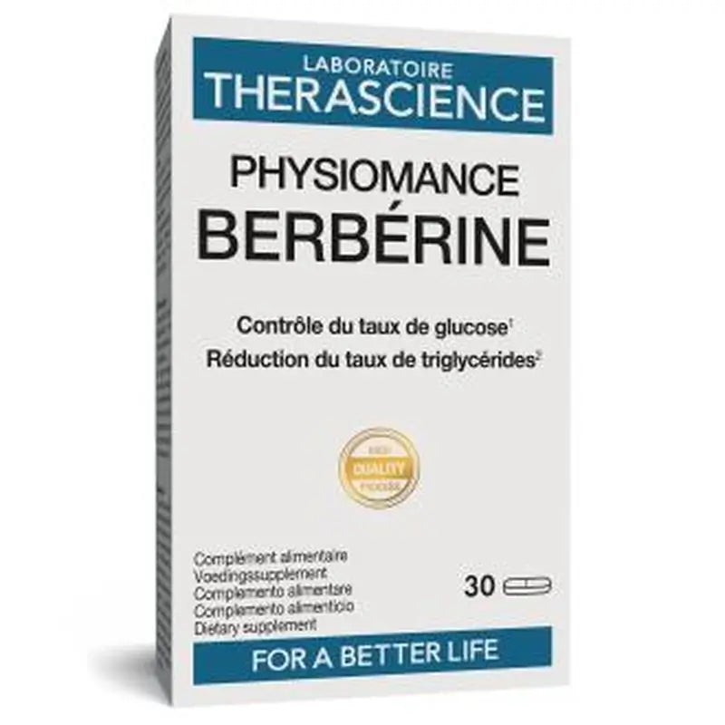Therascience Physiomance Berberine 30 Tablets