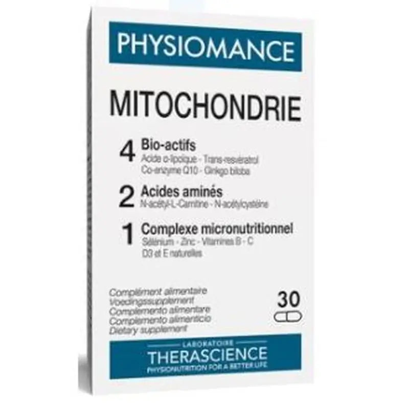 Therascience Physiomance Mitochondrie 30 Capsules