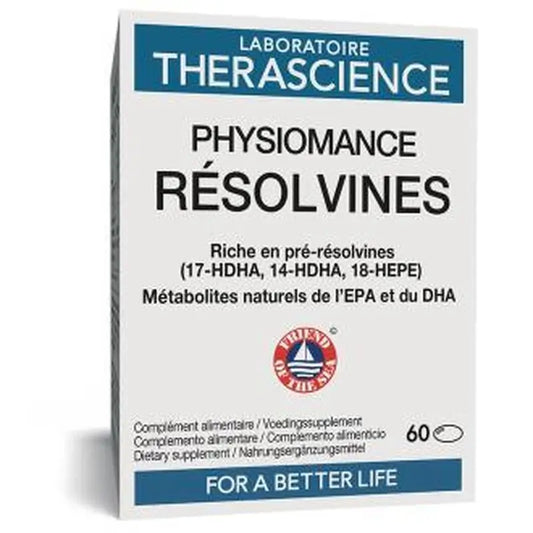 Therascience Physiomance Resolvinas 60 pearls.