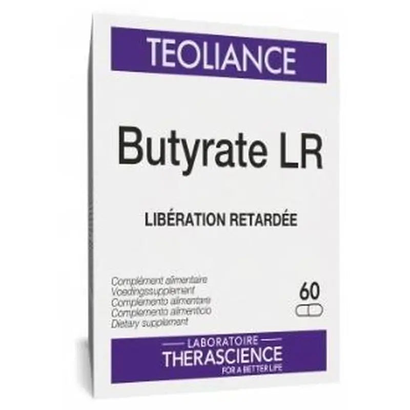 Therascience Teoliance Butyrate Lr 60 Capsules