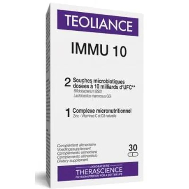 Therascience Teoliance Immu10 30 Capsules