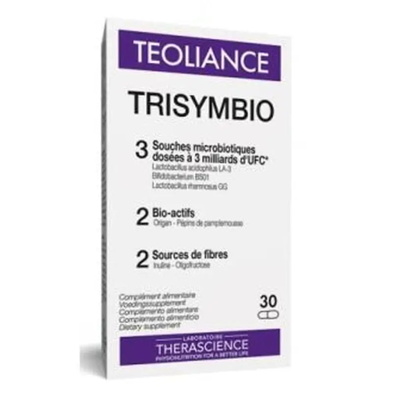 Therascience Teoliance Trisymbio 30 Capsules