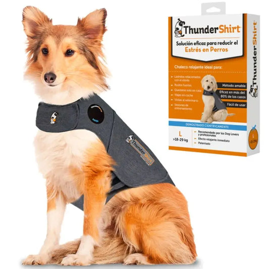 Thundershirt, Relaxing Vest For Dogs Anxiety. Size L 18- 29Kg