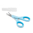 Chicco Safety Edge Scissors Blue