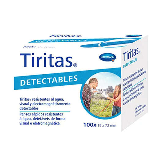 Detectable plasters 19X72Mm 100 units