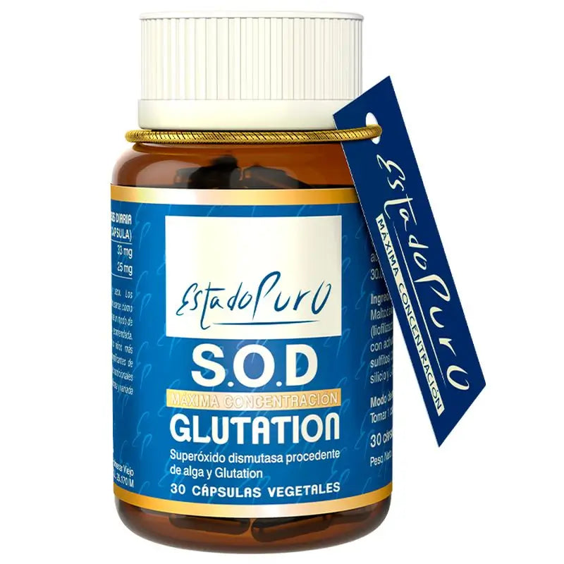 Tongil Pure State Sod Glutathione, 30 Capsules