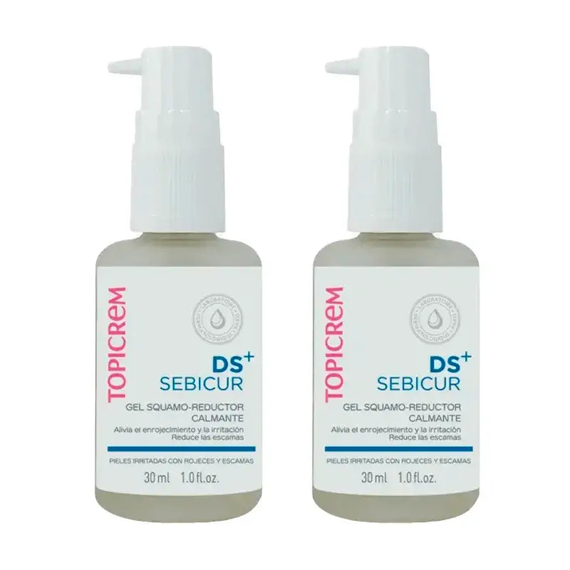 Topicrem DS+ Sebicur Soothing Squamo-reducing Gel, Pack 2 x 30 ml