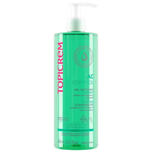 Topicrem Ac Control Purifying Cleansing Gel, 400 Ml
