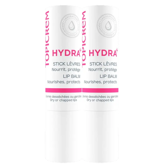 Topicrem Hydra+ Ultra-Moisturising Lip Balm Duo Pack 4 G 2nd Unit 50%.