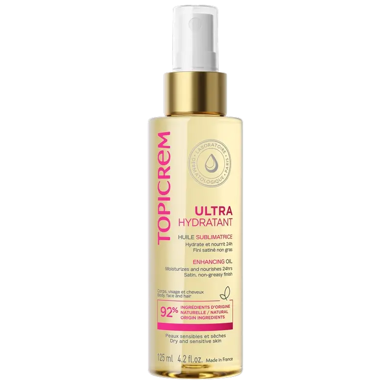 Topicrem Uh Ultra-Moisturising Oil, 125 ml
