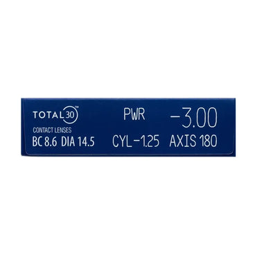 Total30 Monthly Toric Lenses , 3 units