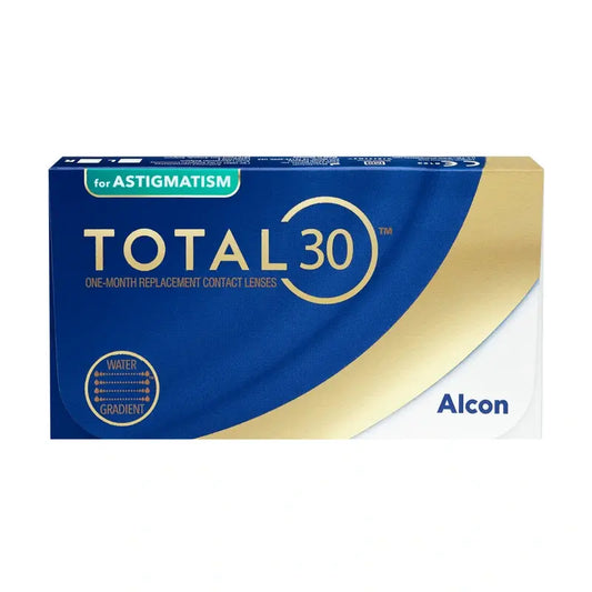 Total30 Monthly Toric Lenses , 6 units