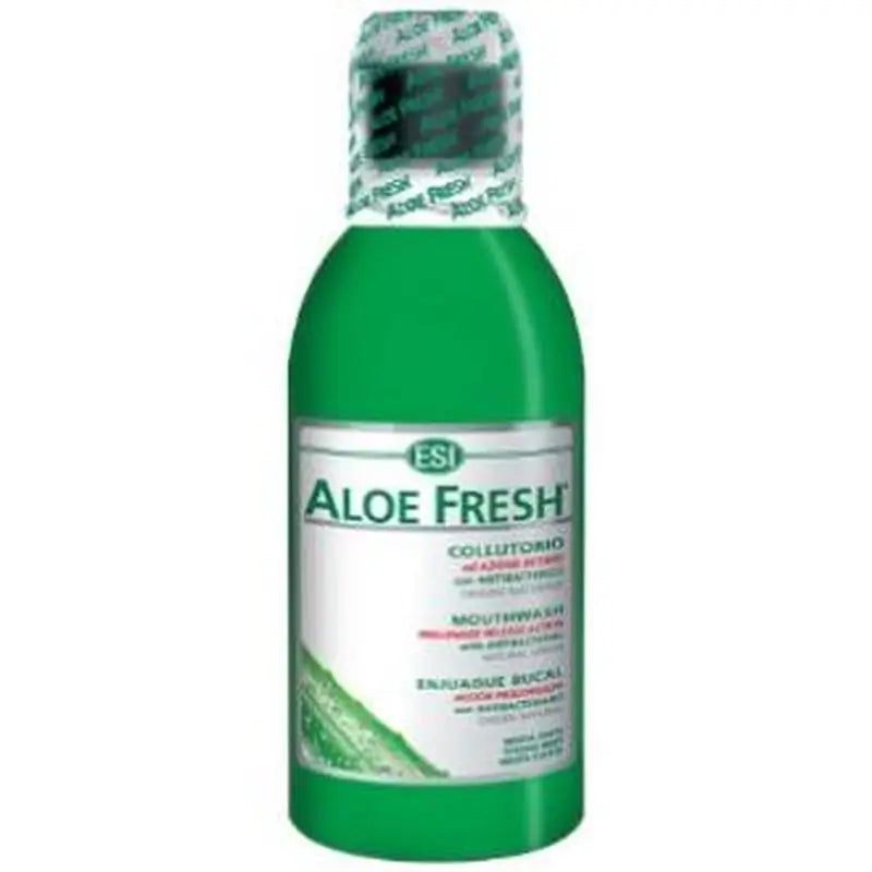 Trepatdiet-Esi Aloe Fresh (With Alcohol) Mouthwash 500Ml.