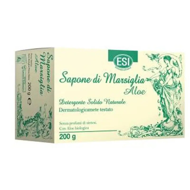 Trepatdiet-Esi Aloe Vera Marseille Soap Tablet 200Gr.