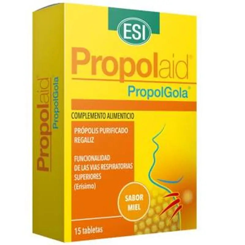 Trepatdiet-Esi Propolaid Propolgola Miel 15Comp.