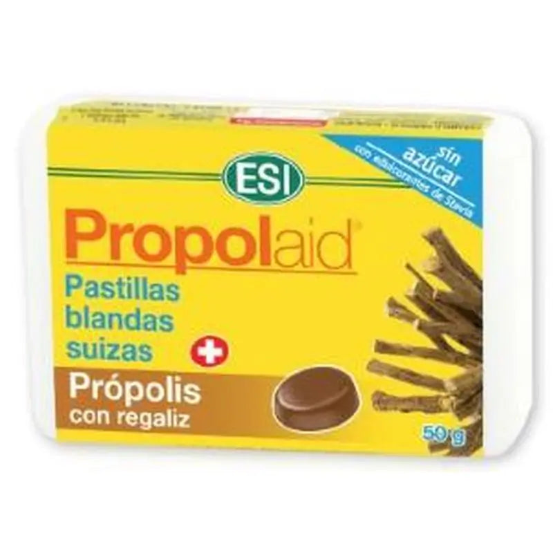 Trepatdiet-Esi Propolaid Liquorice Flavour 50Soft Tabs