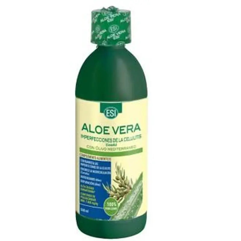 Trepatdiet-Esi Aloe Vera Juice With Olive Tree 500ml.