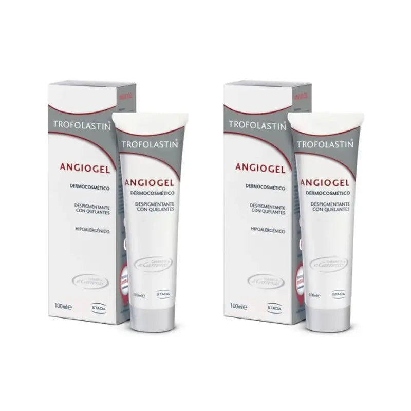 Trofolastin Angiogel Depigmenting Cream, 2x100 ml