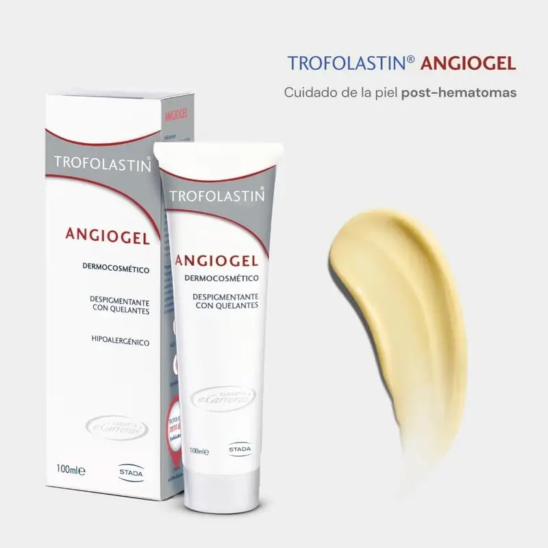 Trofolastin Angiogel Depigmenting Cream, 2x100 ml