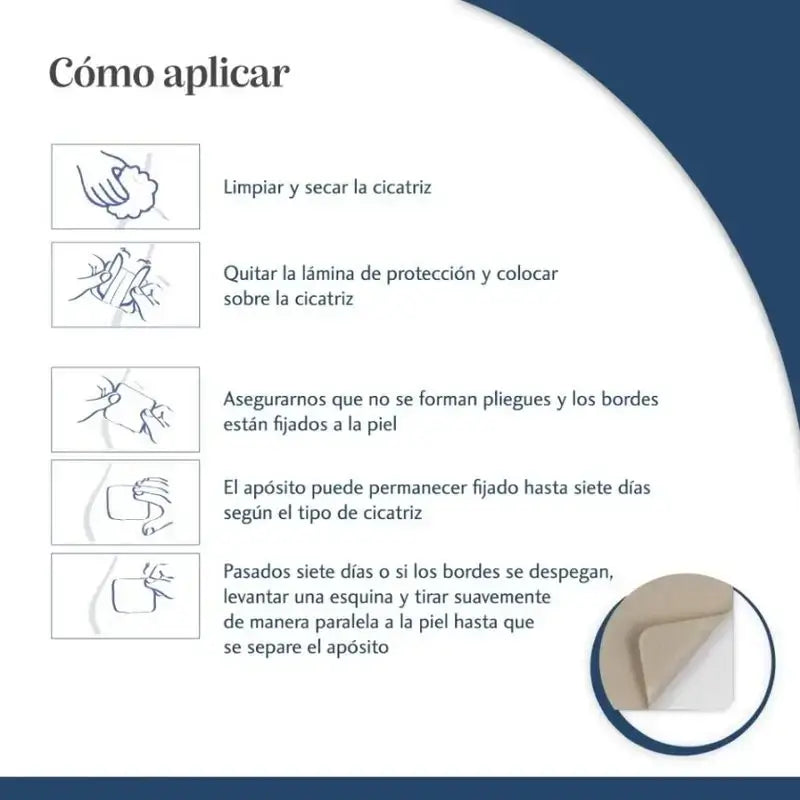 Trofolastin Scar Reducer 5 x 7.5 cm, 5 Patches, Pack of 2