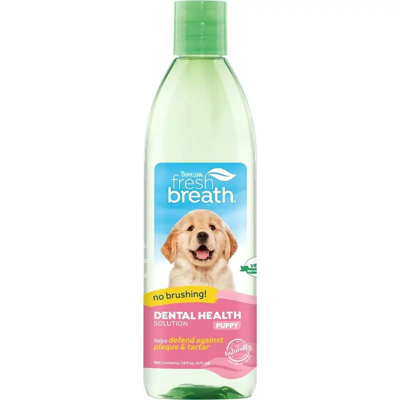 Tropiclean Fresh Breath Dental Hygiene Solution for Puppies 473Ml