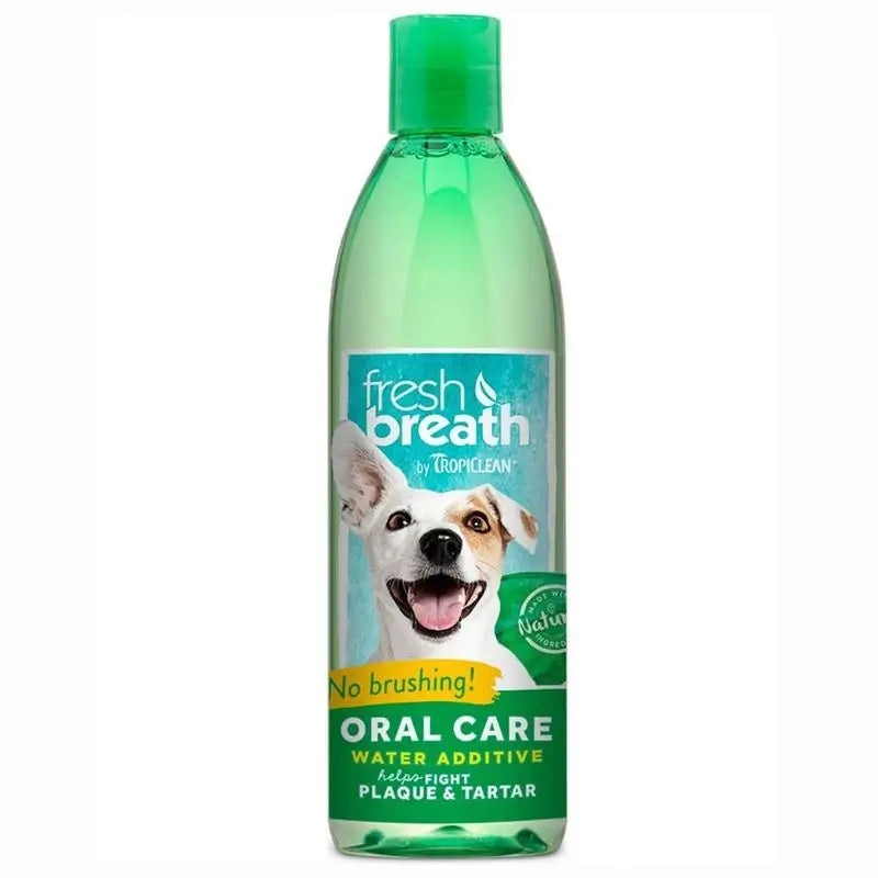 Tropiclean Fresh Breath Dog Dental Hygiene Solution 473Ml